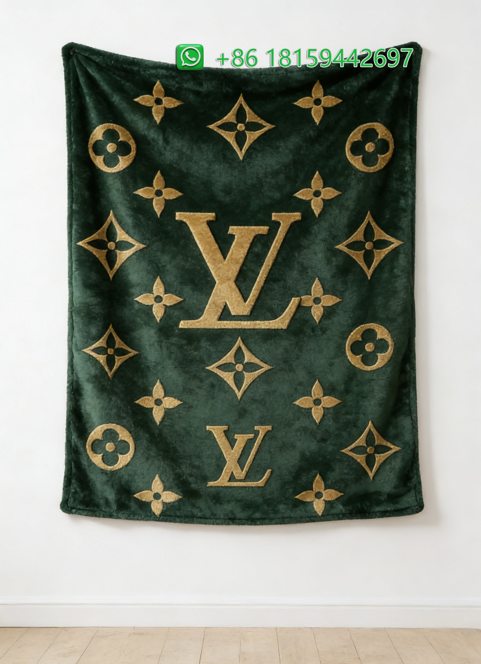 Louis Vuitton Throw Blankets